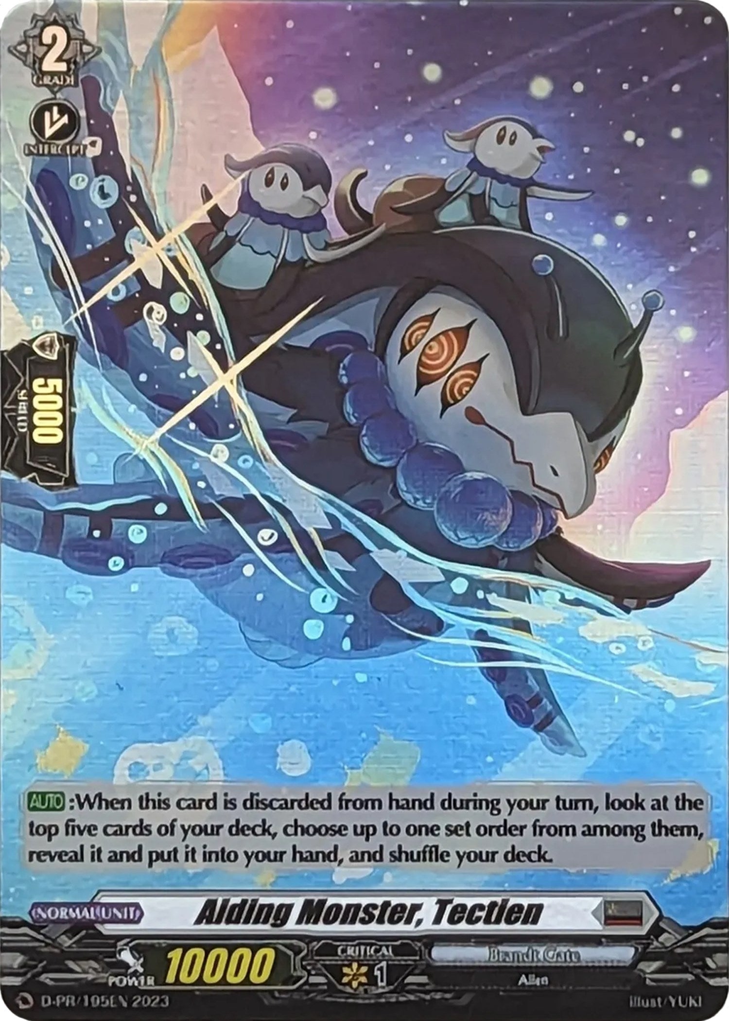 Image for Aiding Monster, Tectien (Foil) (D Promo Cards) (D-PR/195EN 2023) - Cardfight Vanguard