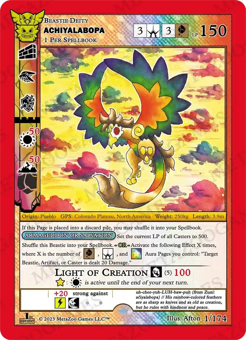 Image for Achiyalabopa (Native: First Edition) (1/174) - MetaZoo