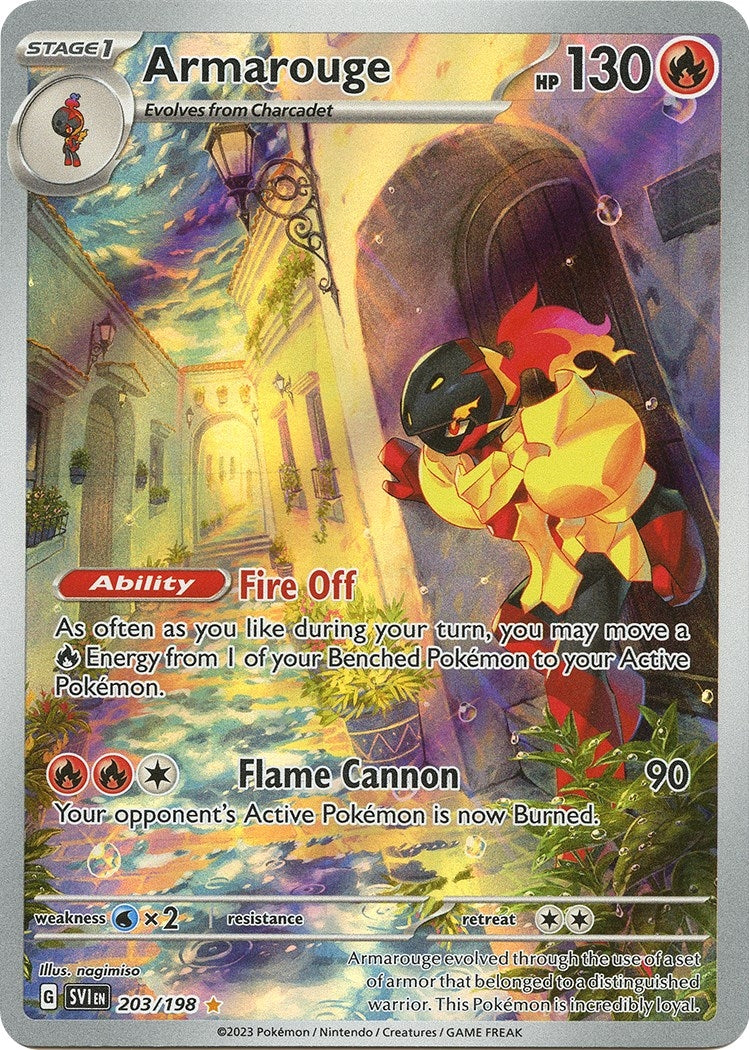 Image for Armarouge (SV01: Scarlet & Violet Base Set) (203/198) - Pokemon