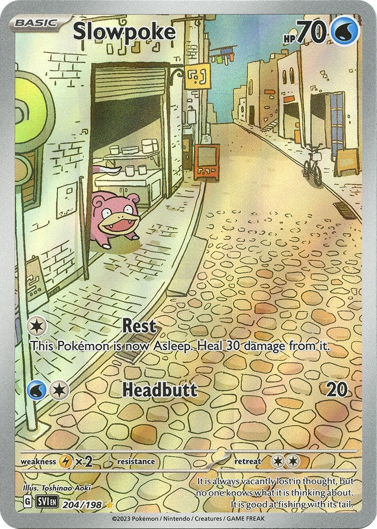 Image for Slowpoke (SV01: Scarlet & Violet Base Set) (204/198) - Pokemon