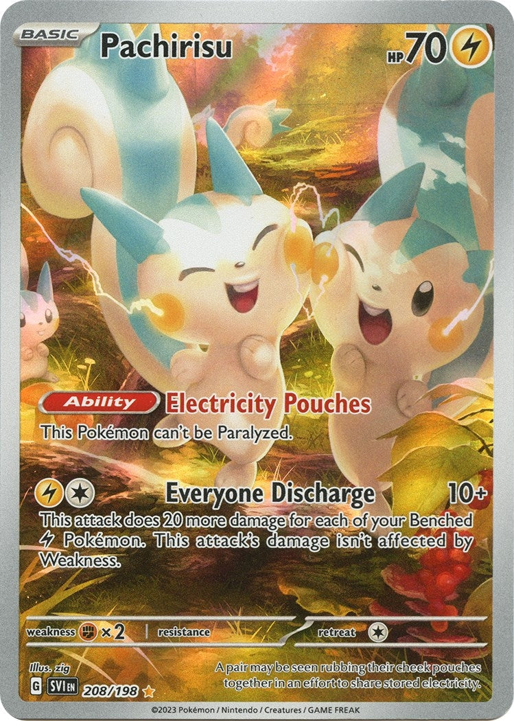 Image for Pachirisu (SV01: Scarlet & Violet Base Set) (208/198) - Pokemon