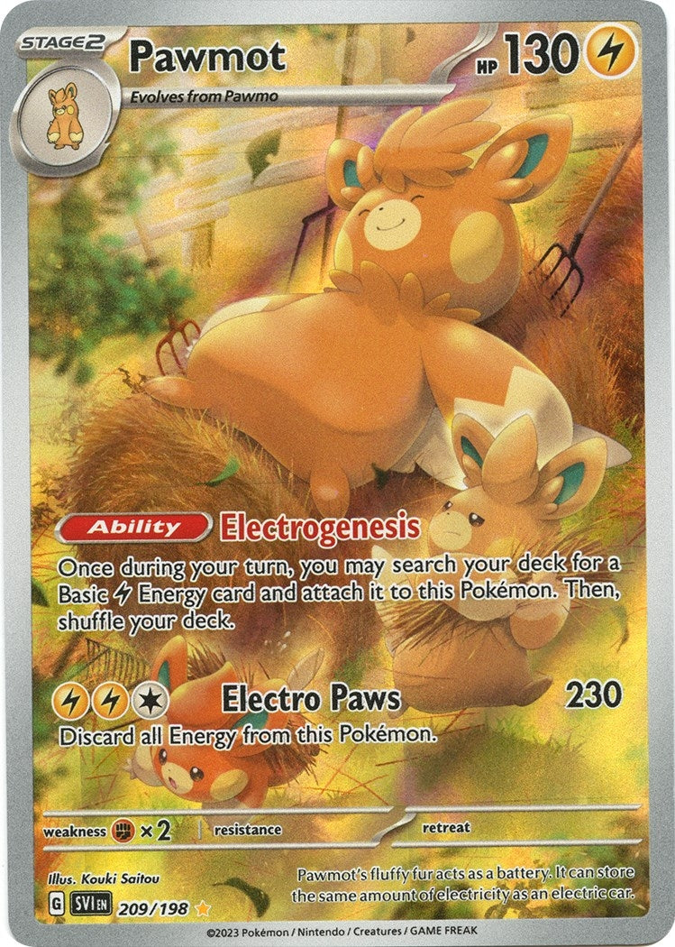 Image for Pawmot (SV01: Scarlet & Violet Base Set) (209/198) - Pokemon