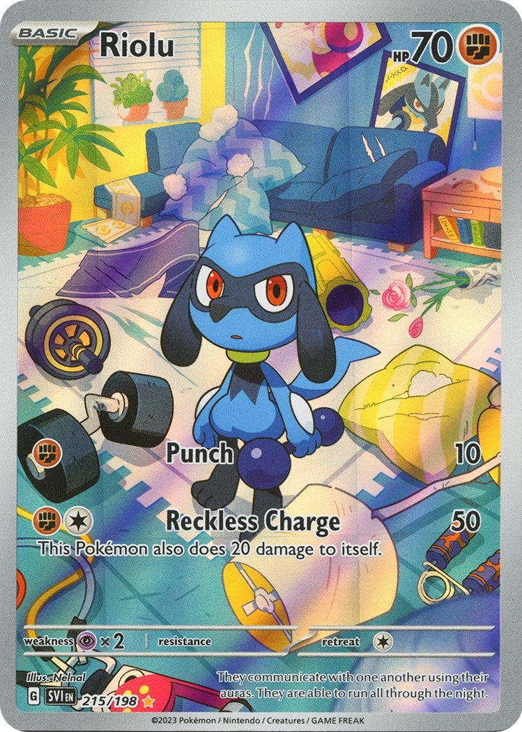 Image for Riolu (SV01: Scarlet & Violet Base Set) (215/198) - Pokemon