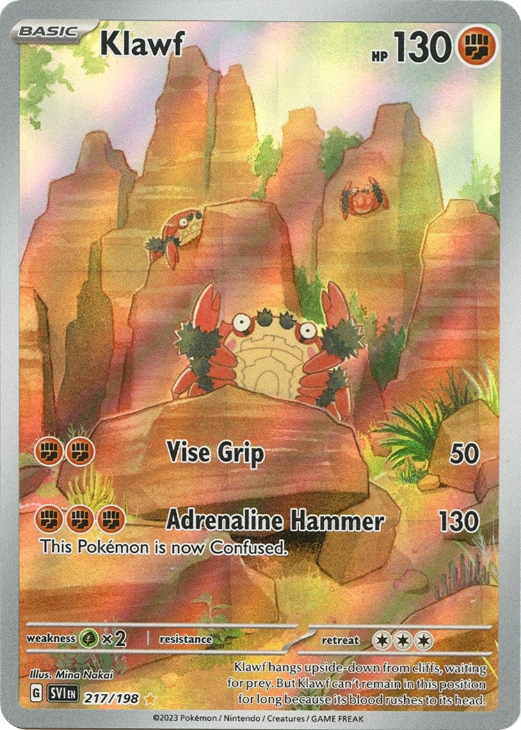 Image for Klawf (SV01: Scarlet & Violet Base Set) (217/198) - Pokemon