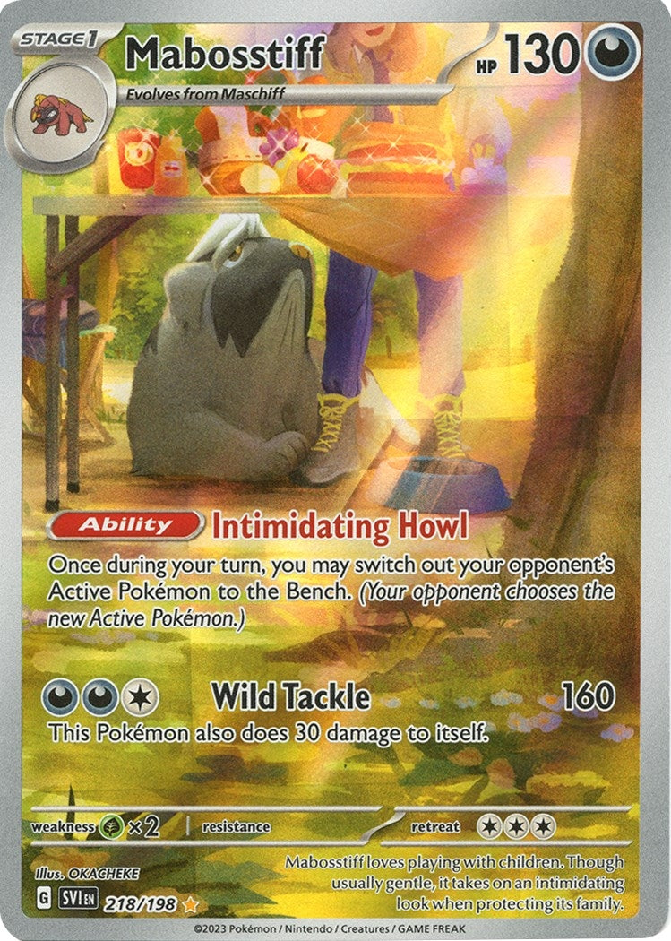 Image for Mabosstiff (SV01: Scarlet & Violet Base Set) (218/198) - Pokemon