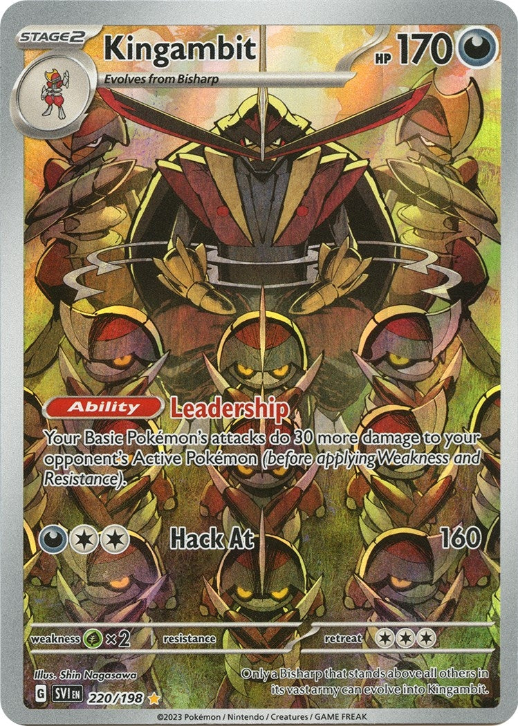 Image for Kingambit (SV01: Scarlet & Violet Base Set) (220/198) - Pokemon