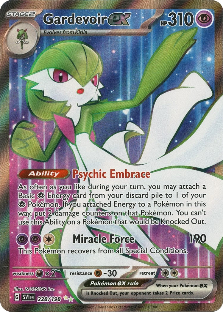 Image for Gardevoir ex (SV01: Scarlet & Violet Base Set) (228/198) - Pokemon