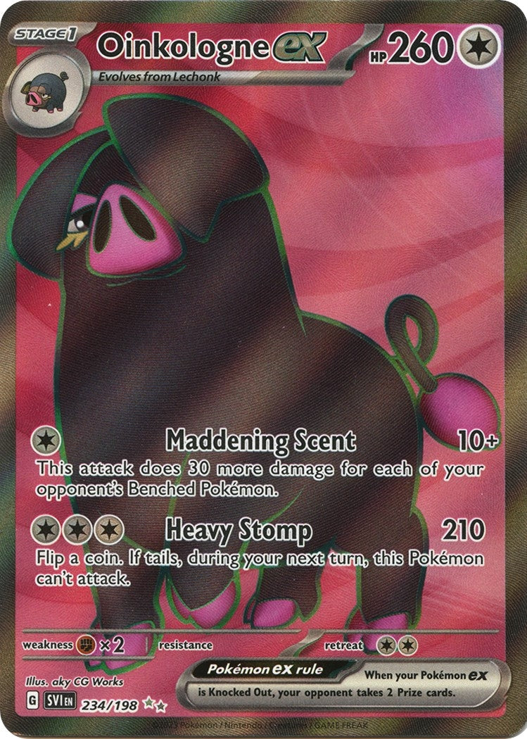 Image for Oinkologne ex (SV01: Scarlet & Violet Base Set) (234/198) - Pokemon