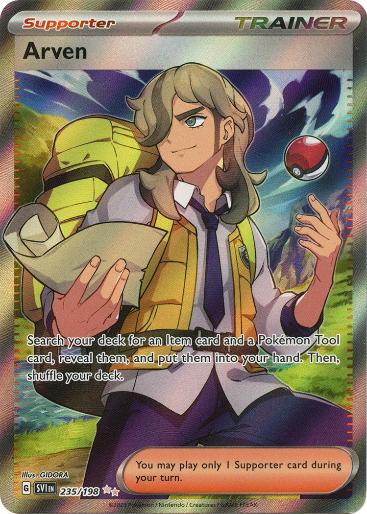 Image for Arven (SV01: Scarlet & Violet Base Set) (235/198) - Pokemon