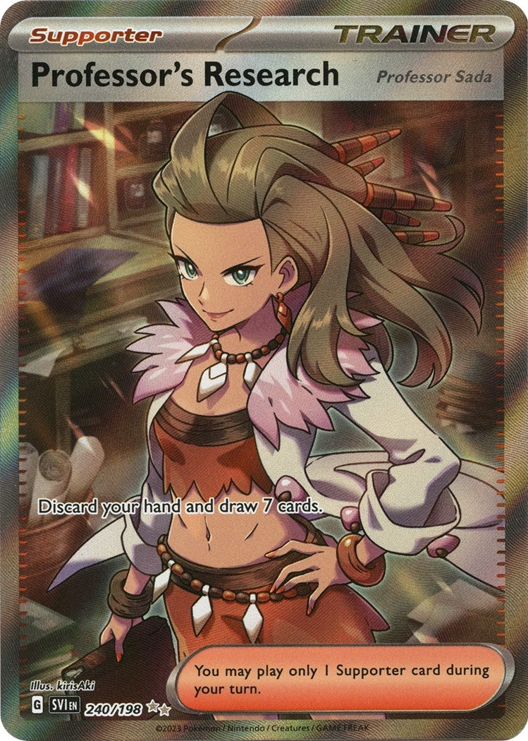 Image for Professor's Research (SV01: Scarlet & Violet Base Set) (240/198) - Pokemon