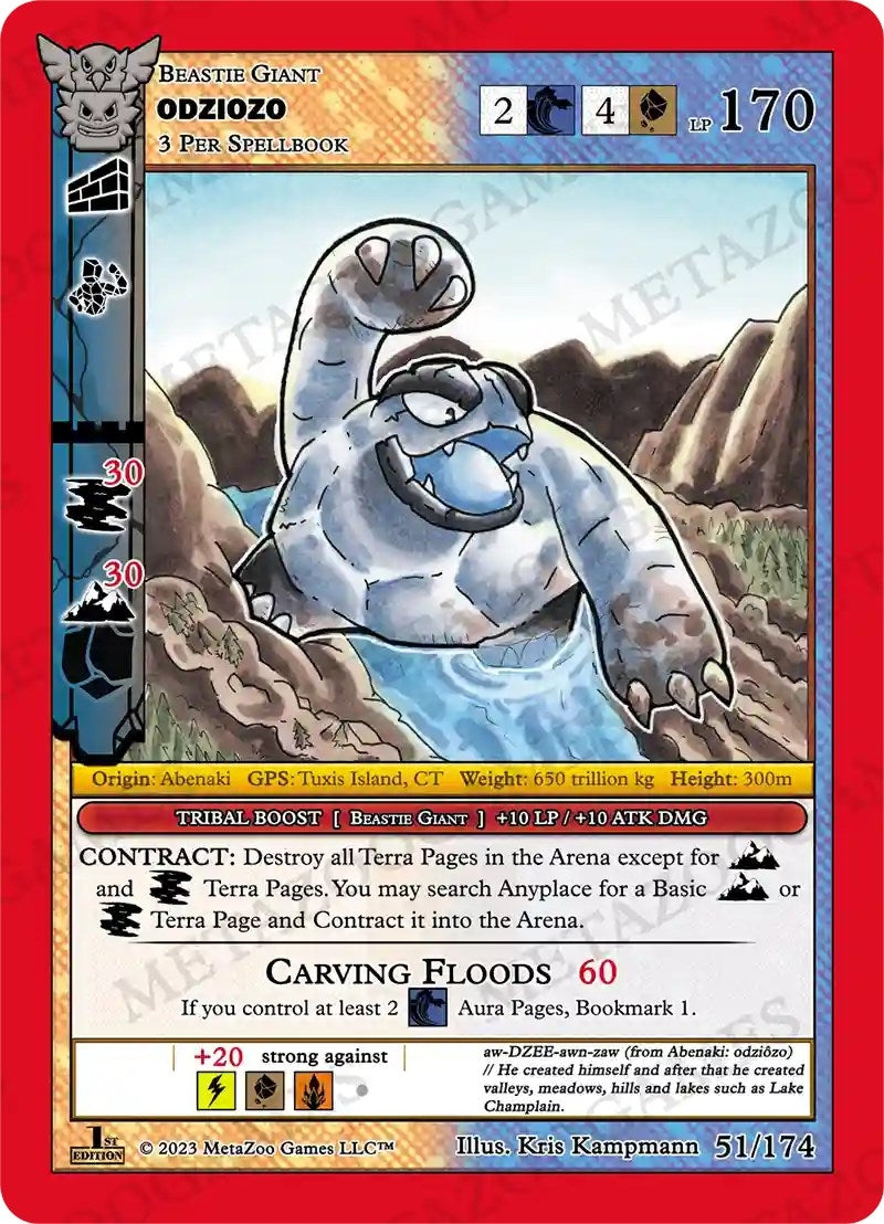 Image for Odziozo (Native: First Edition) (51/174) - MetaZoo