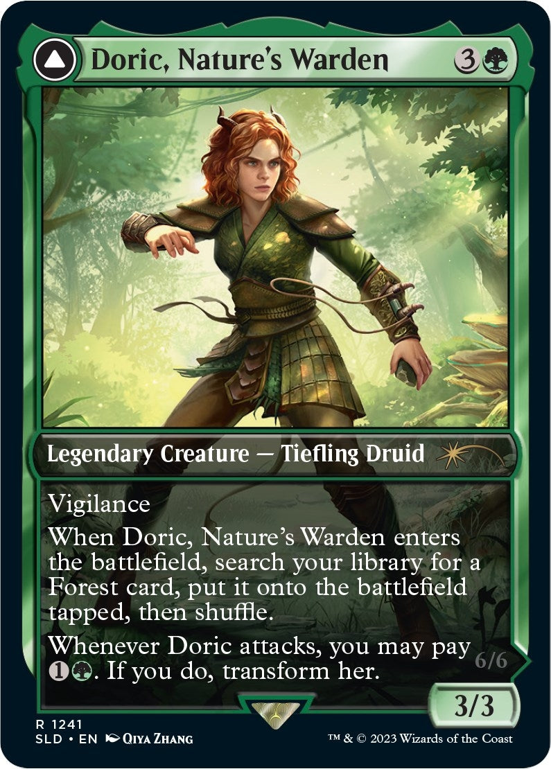 Image for Doric, Nature's Warden (Secret Lair Drop Series) (1241) - Magic: The Gathering
