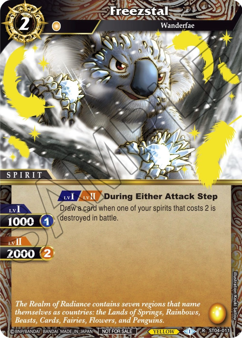 Image for Freezstal (Event Pack Vol. 1) (Launch & Event Promos) (ST04-011) - Battle Spirits Saga