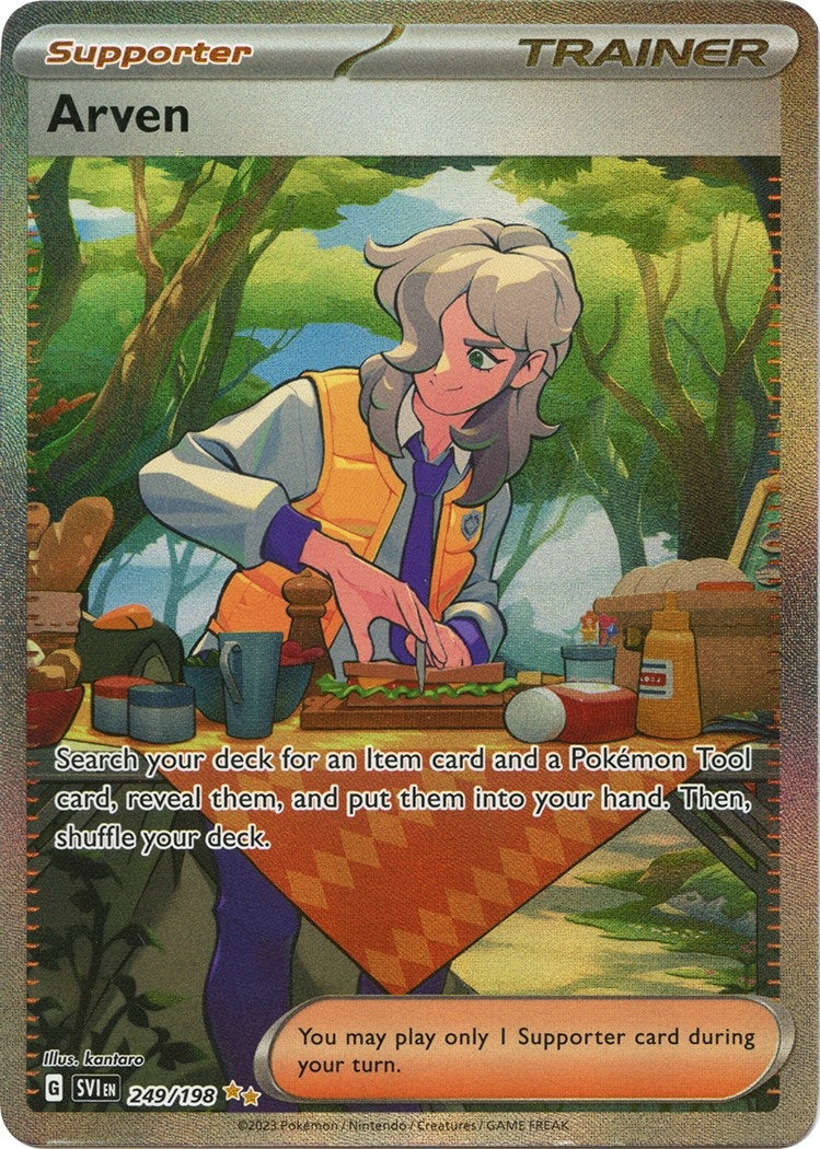 Image for Arven (SV01: Scarlet & Violet Base Set) (249/198) - Pokemon