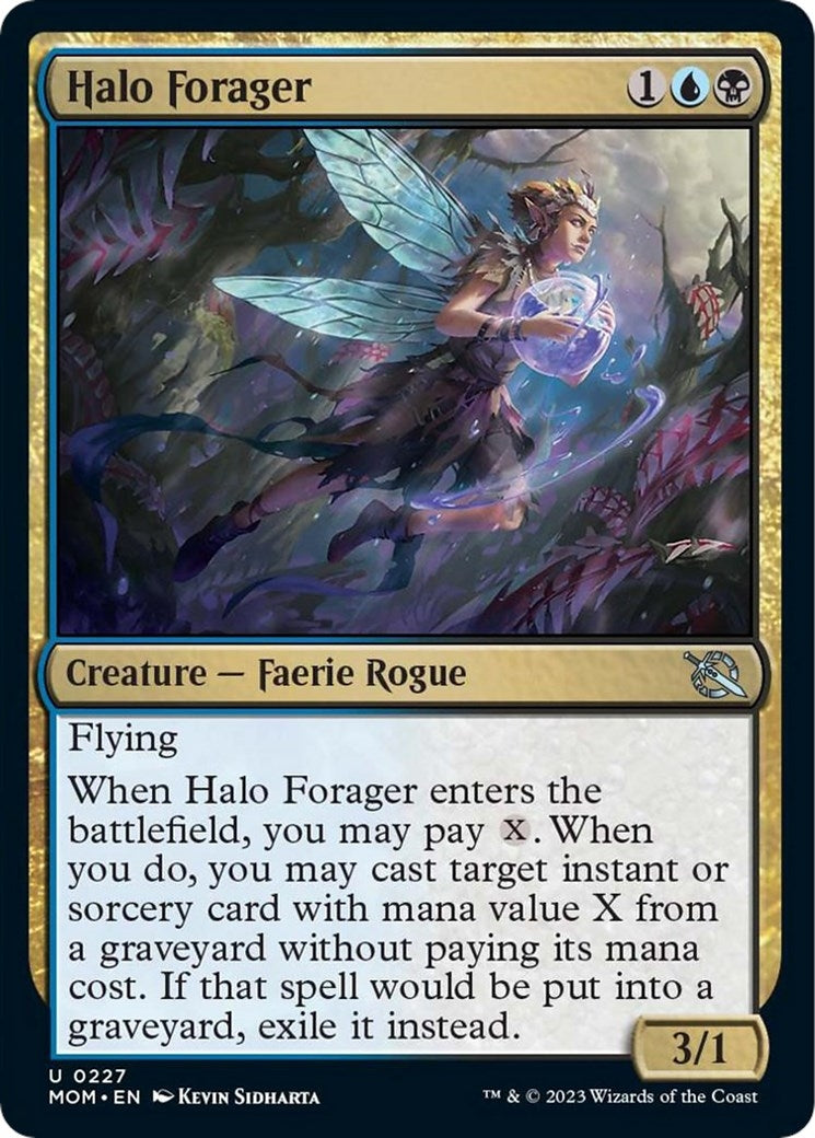 Image for Halo Forager (March of the Machine) (227) - Magic: The Gathering
