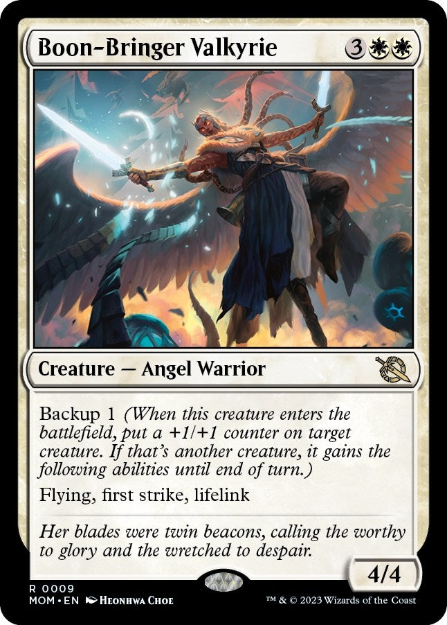 Image for Boon-Bringer Valkyrie (March of the Machine) (9) - Magic: The Gathering