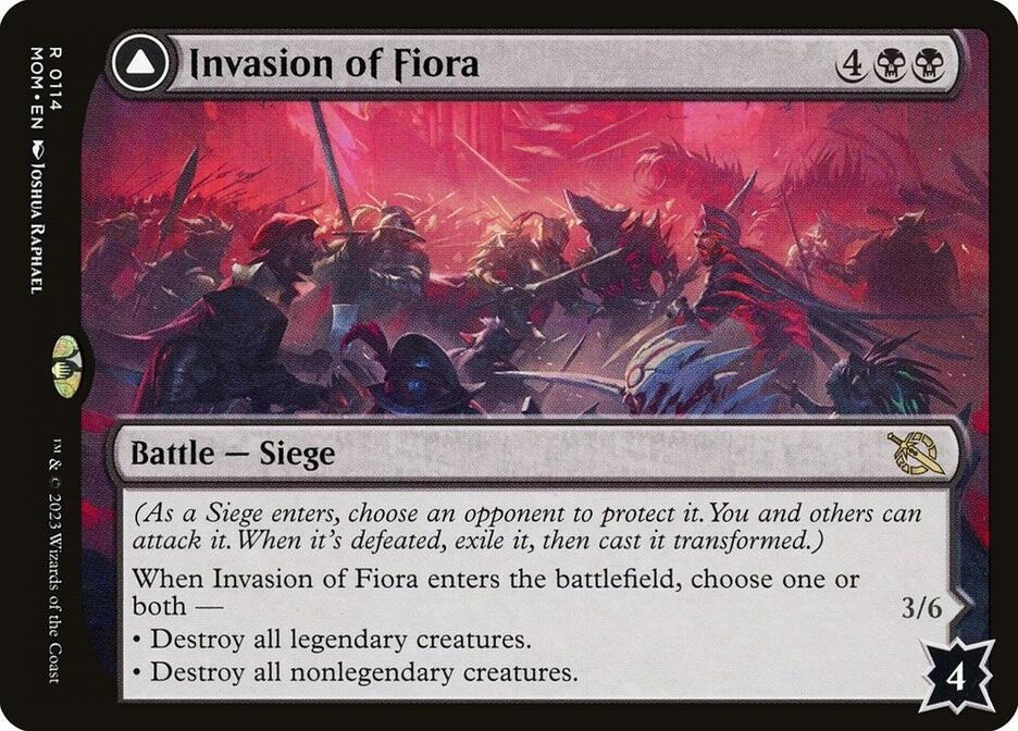 Image for Invasion of Fiora (March of the Machine) (114) - Magic: The Gathering