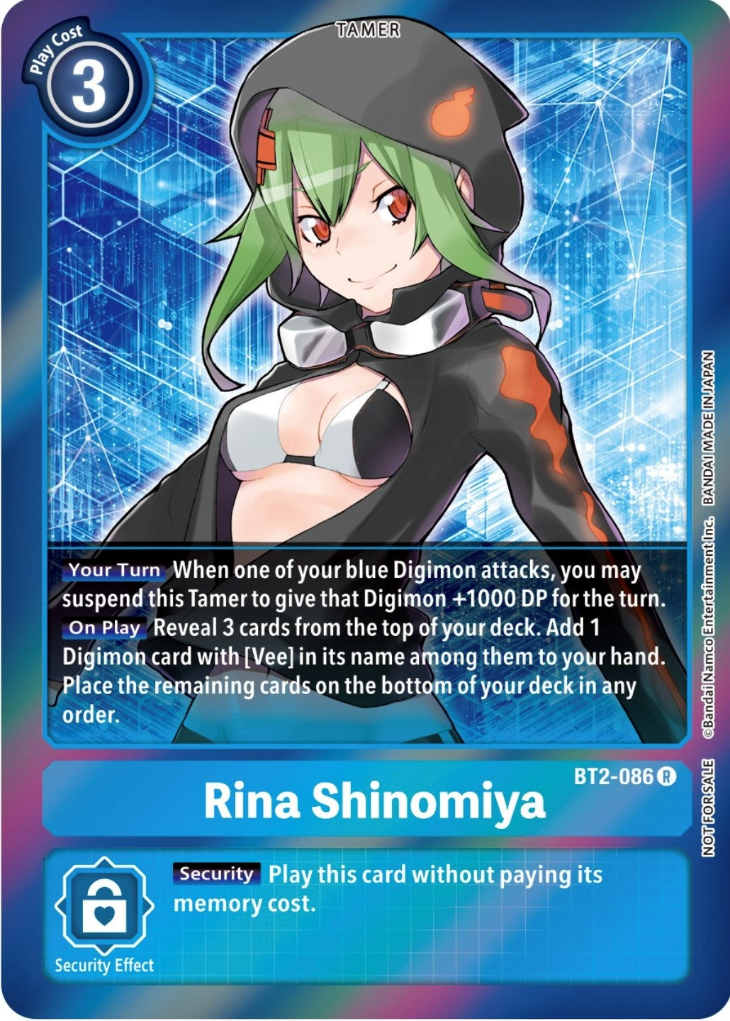 Image for Rina Shinomiya (Event Pack 4) (BT01-03A) (BT2-086 R) - Digimon Card Game