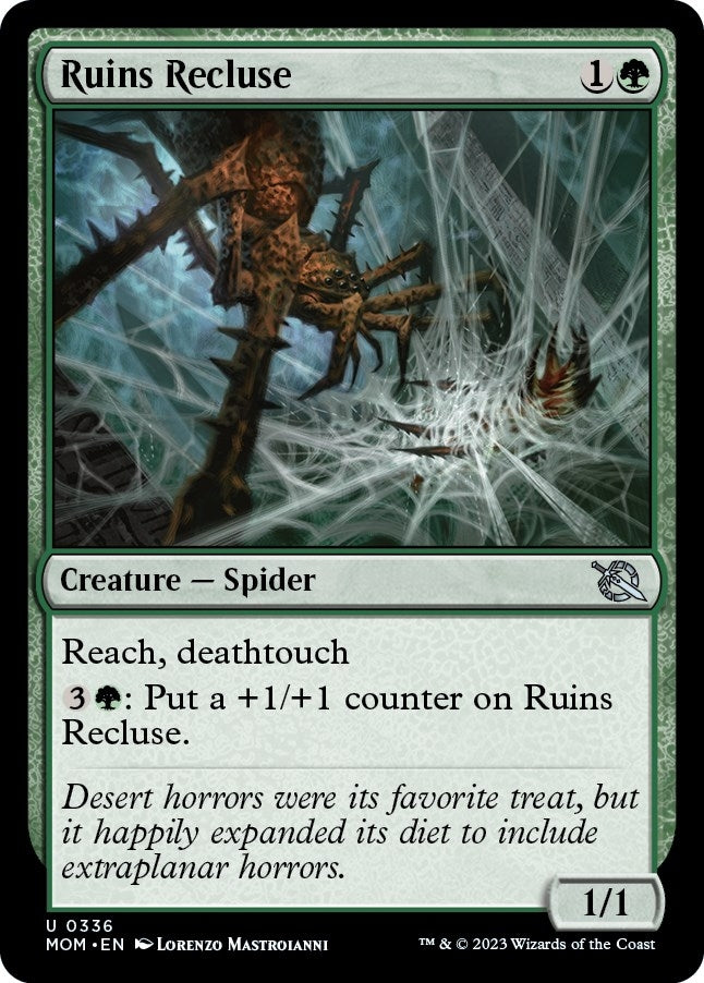 Image for Ruins Recluse (March of the Machine) (336) - Magic: The Gathering