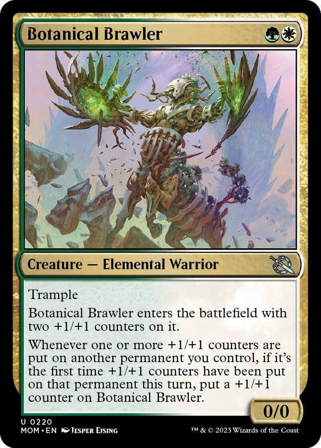 Image for Botanical Brawler (March of the Machine) (220) - Magic: The Gathering