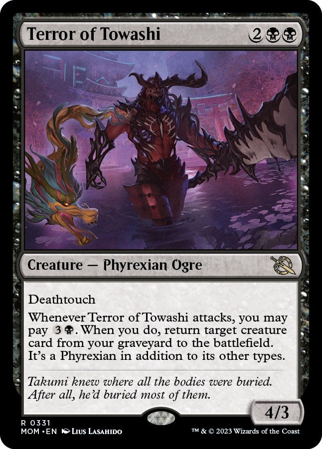 Image for Terror of Towashi (March of the Machine) (331) - Magic: The Gathering