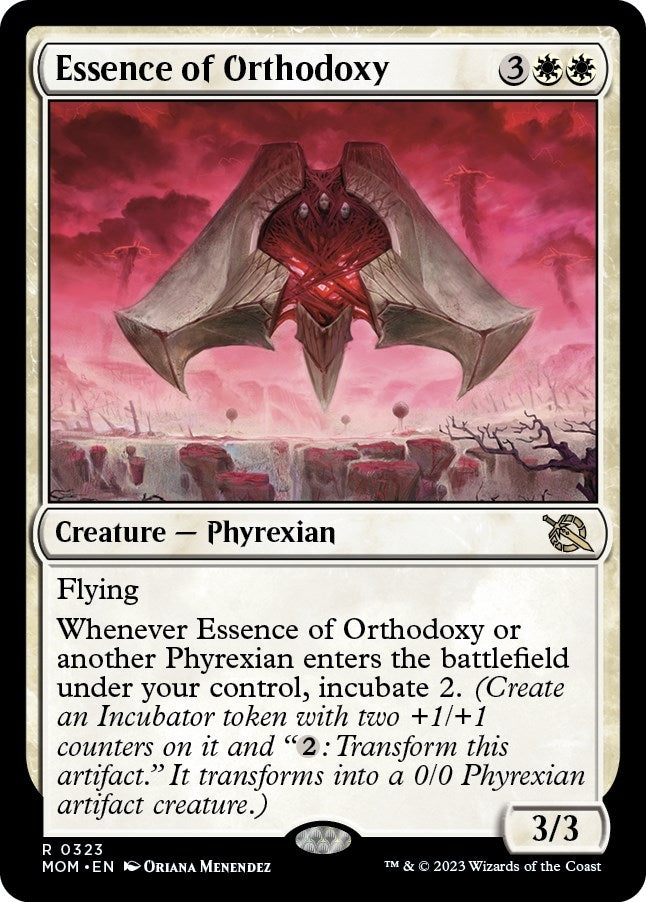 Image for Essence of Orthodoxy (March of the Machine) (323) - Magic: The Gathering