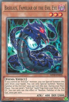 Basilius, Familiar of the Evil Eye - 2020 Tin of Lost Memories Mega Pack (Common) [MP20-235]