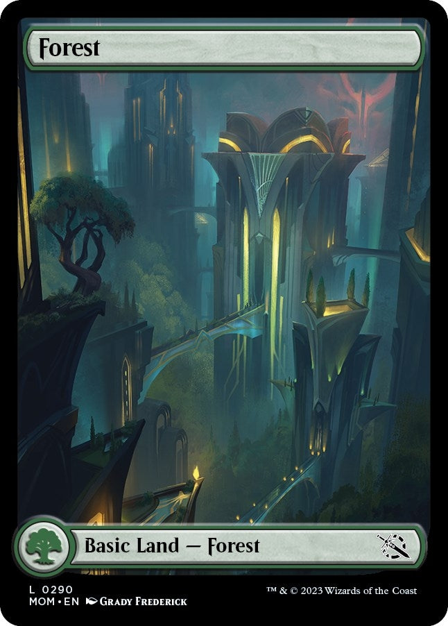 Image for Forest (0290) (March of the Machine) (290) - Magic: The Gathering