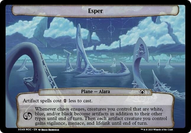Image for Esper (Planechase: March of the Machine) (49) - Magic: The Gathering