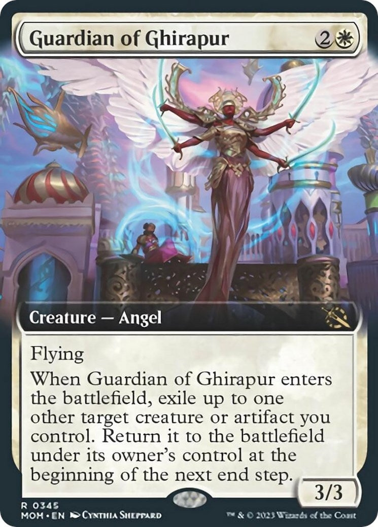 Image for Guardian of Ghirapur (Extended Art) (March of the Machine) (345) - Magic: The Gathering