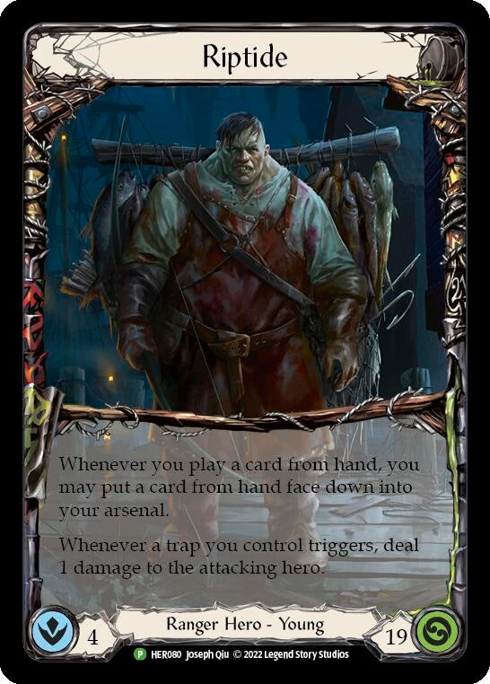 Image for Riptide - HER080 (Flesh and Blood: Promo Cards) (HER080) - Flesh and Blood TCG