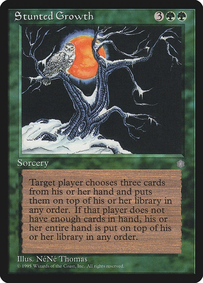 Image for Stunted Growth (Ice Age) - Magic: The Gathering