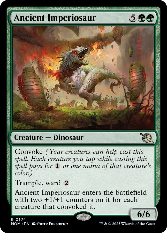 Image for Ancient Imperiosaur (March of the Machine) (174) - Magic: The Gathering