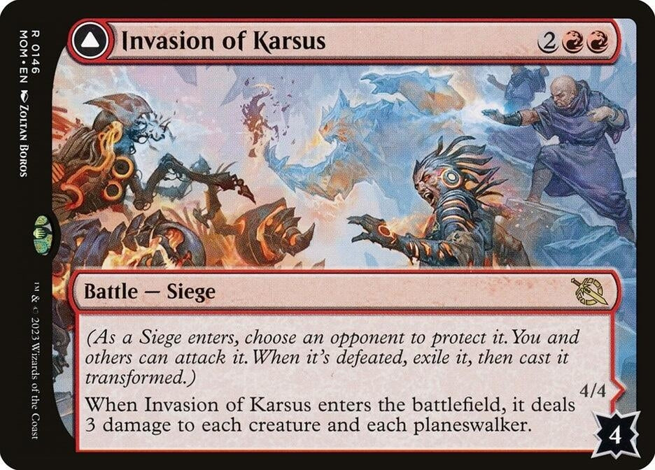 Image for Invasion of Karsus (March of the Machine) (146) - Magic: The Gathering