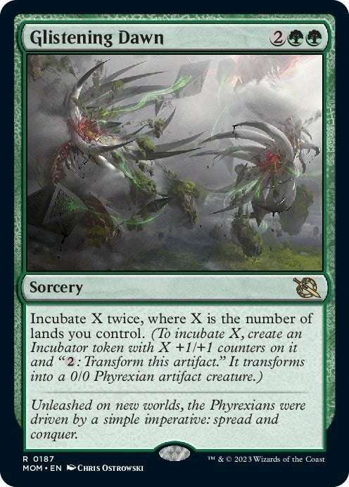 Image for Glistening Dawn (March of the Machine) (187) - Magic: The Gathering