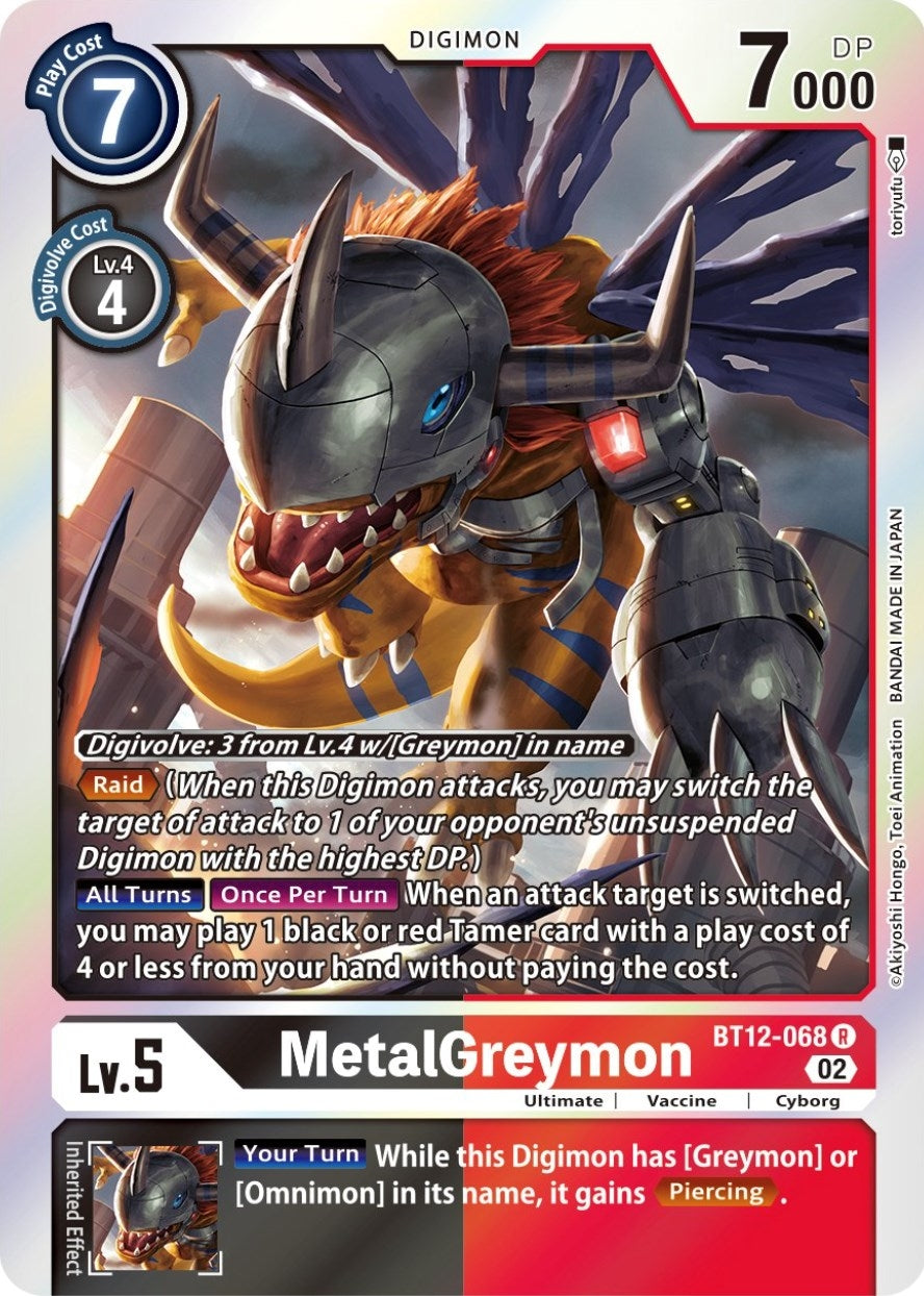 Image for MetalGreymon (BT12) (12068)