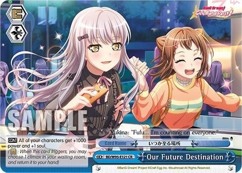 Image for Our Future Destination (BanG Dream! Girls Band Party! 5th Anniversary) (BD/W95-E121 CR) - Weiss Schwarz