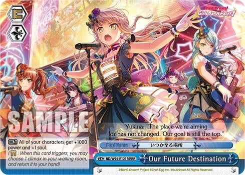 Image for Our Future Destination (RRR) (BanG Dream! Girls Band Party! 5th Anniversary) (BD/W95-E121R RRR) - Weiss Schwarz