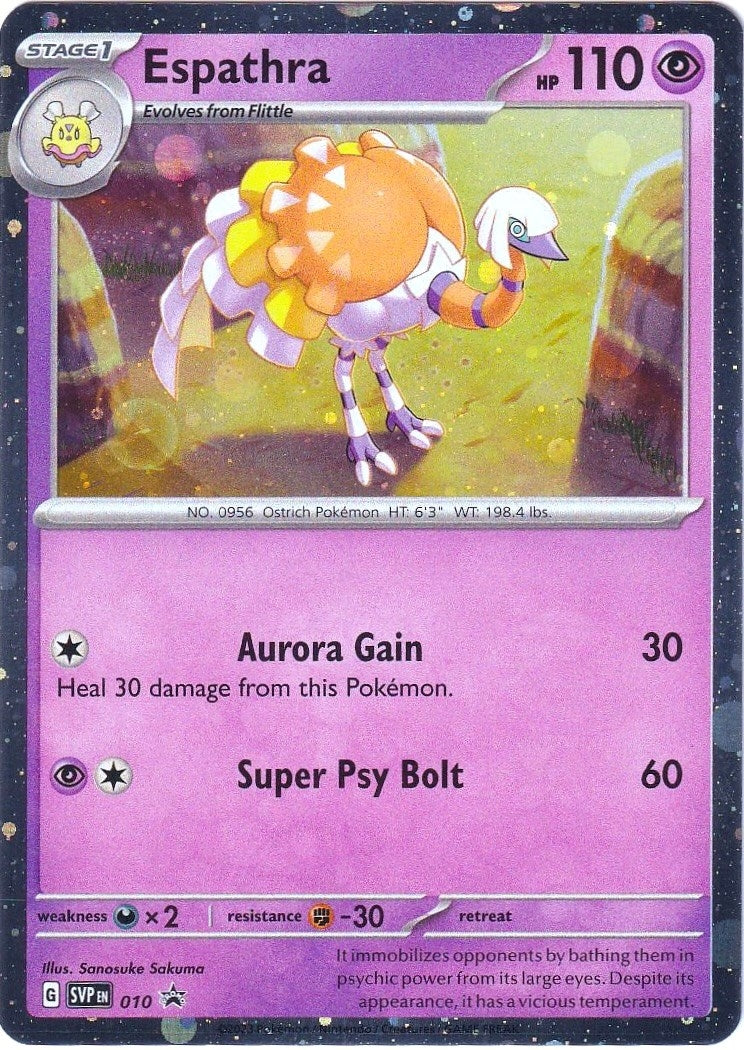 Image for Espathra - 010 (SV: Scarlet & Violet Promo Cards) (010) - Pokemon