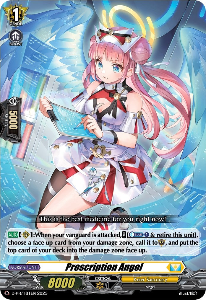 Image for Prescription Angel (181) (D Promo Cards) (D-PR/181EN) - Cardfight Vanguard
