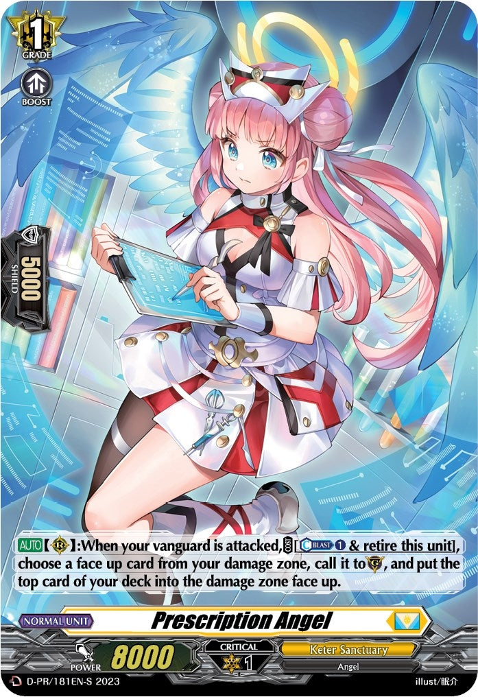 Image for Prescription Angel (181) (Foil) (D Promo Cards) (D-PR/181EN-S) - Cardfight Vanguard