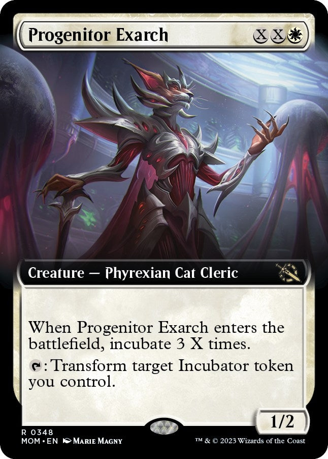 Image for Progenitor Exarch (Extended Art) (March of the Machine) (348) - Magic: The Gathering