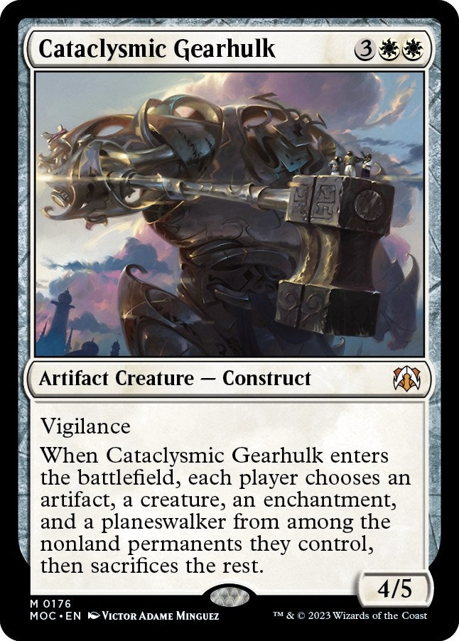 Image for Cataclysmic Gearhulk (Commander: March of the Machine) (176) - Magic: The Gathering