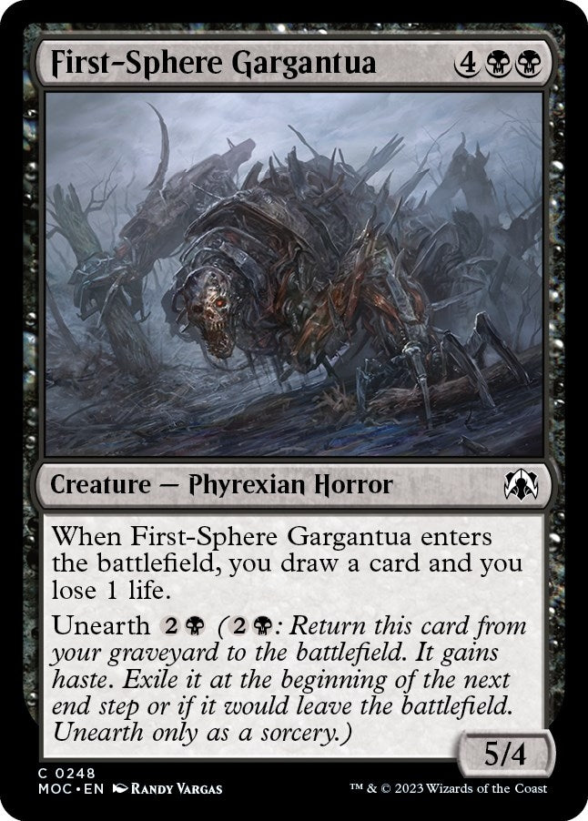 Image for First-Sphere Gargantua (Commander: March of the Machine) (248) - Magic: The Gathering