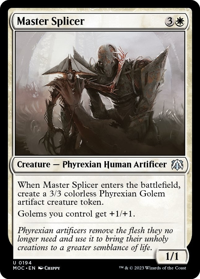 Image for Master Splicer (Commander: March of the Machine) (194) - Magic: The Gathering