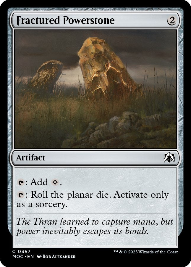 Image for Fractured Powerstone (Commander: March of the Machine) (357) - Magic: The Gathering