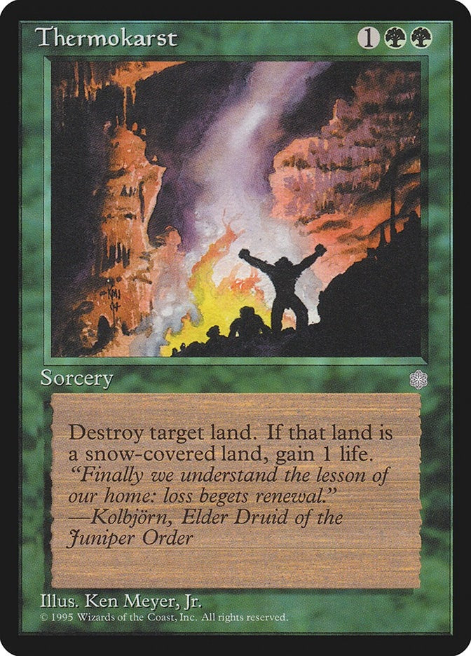 Image for Thermokarst (Ice Age) - Magic: The Gathering
