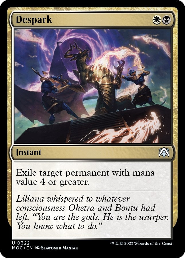 Image for Despark (Commander: March of the Machine) (322) - Magic: The Gathering