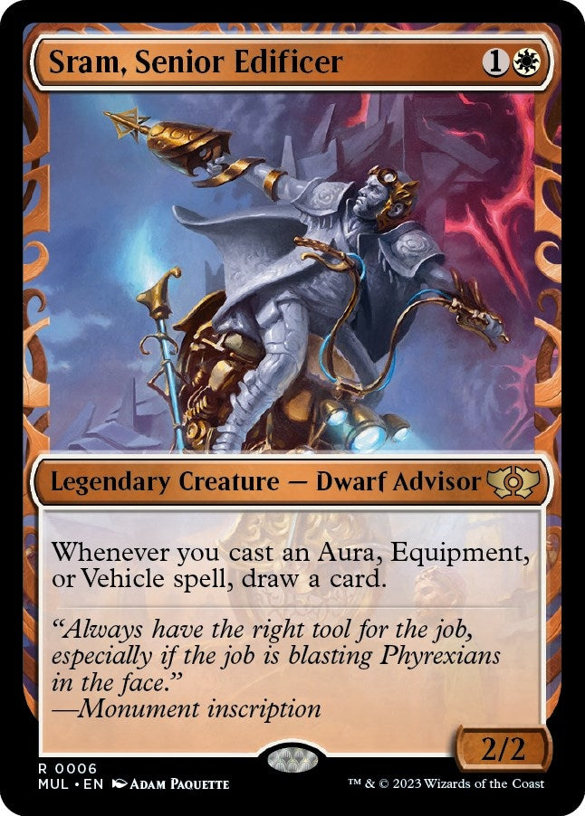 Image for Sram, Senior Edificer (March of the Machine: Multiverse Legends) (6) - Magic: The Gathering