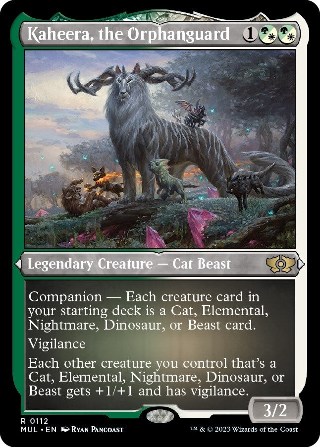 Image for Kaheera, the Orphanguard (Foil Etched) (March of the Machine: Multiverse Legends) (112) - Magic: The Gathering